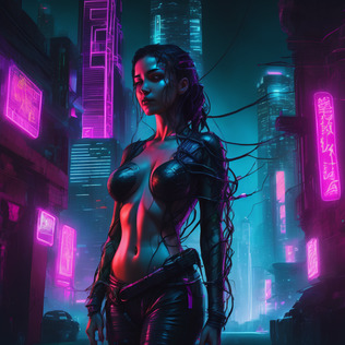 Cyberpunk Cityscape